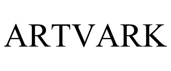 Trademark Logo ARTVARK