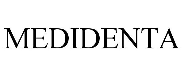 Trademark Logo MEDIDENTA