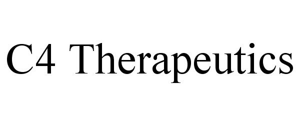 Trademark Logo C4 THERAPEUTICS