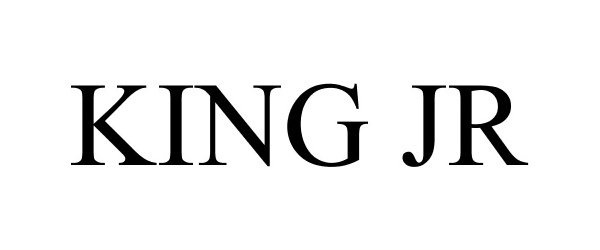 Trademark Logo KING JR