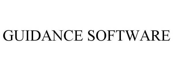  GUIDANCE SOFTWARE