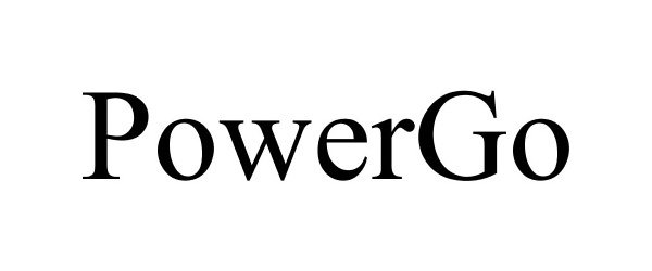 Trademark Logo POWERGO