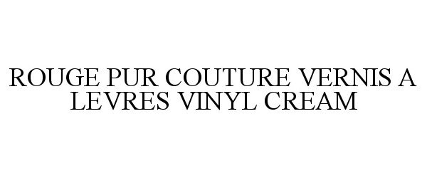  ROUGE PUR COUTURE VERNIS A LEVRES VINYL CREAM