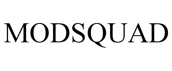 Trademark Logo MODSQUAD