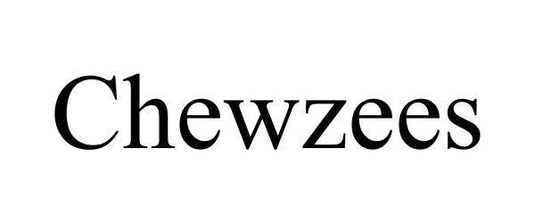 Trademark Logo CHEWZEES
