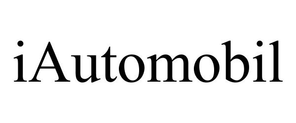 Trademark Logo IAUTOMOBIL