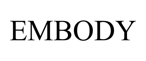 Trademark Logo EMBODY