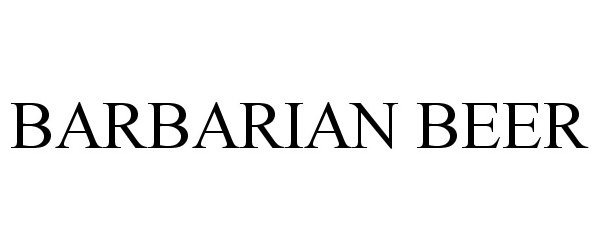  BARBARIAN BEER