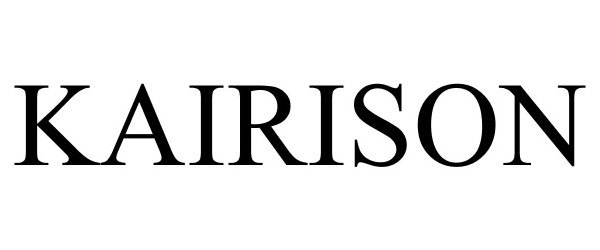 Trademark Logo KAIRISON