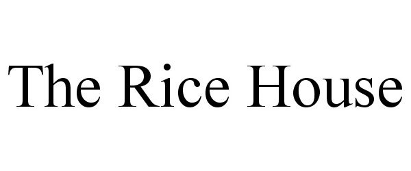  THE RICE HOUSE