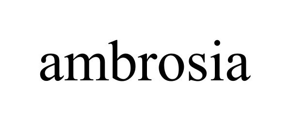 Trademark Logo AMBROSIA