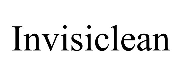 Trademark Logo INVISICLEAN