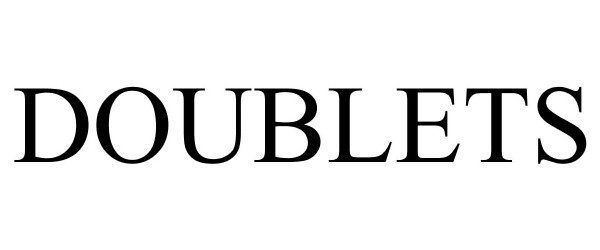 Trademark Logo DOUBLETS