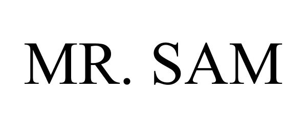 Trademark Logo MR. SAM