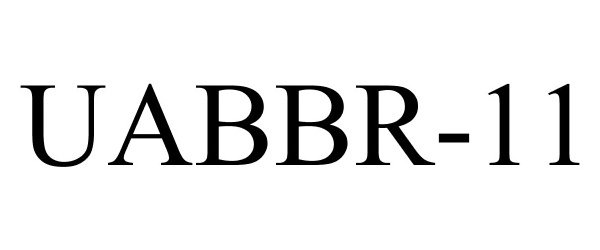 Trademark Logo UABBR-11