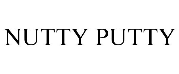 Trademark Logo NUTTY PUTTY