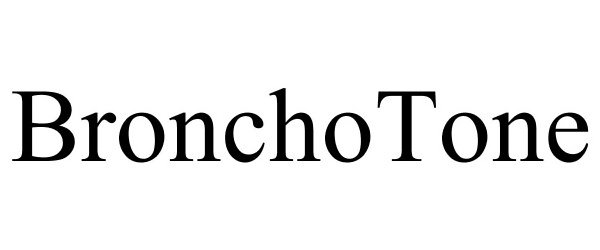 Trademark Logo BRONCHOTONE