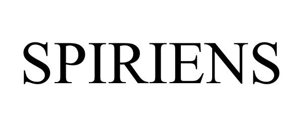 Trademark Logo SPIRIENS