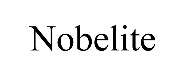 Trademark Logo NOBELITE
