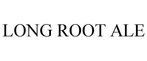 Trademark Logo LONG ROOT ALE