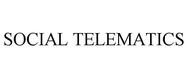 Trademark Logo SOCIAL TELEMATICS