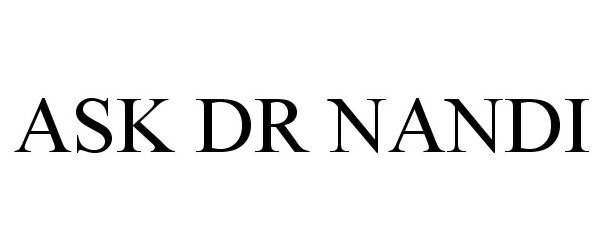  ASK DR NANDI