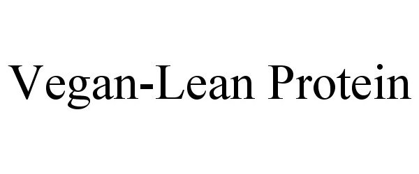 Trademark Logo VEGAN-LEAN PROTEIN