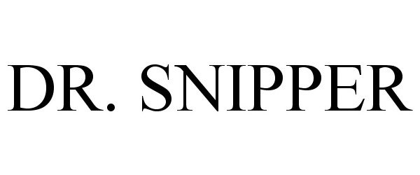 Trademark Logo DR. SNIPPER