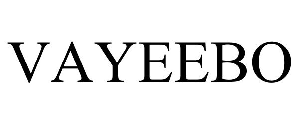 Trademark Logo VAYEEBO