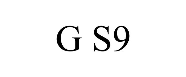 Trademark Logo G S9