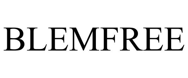 Trademark Logo BLEMFREE