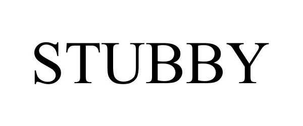 Trademark Logo STUBBY