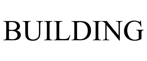 Trademark Logo BUILDING