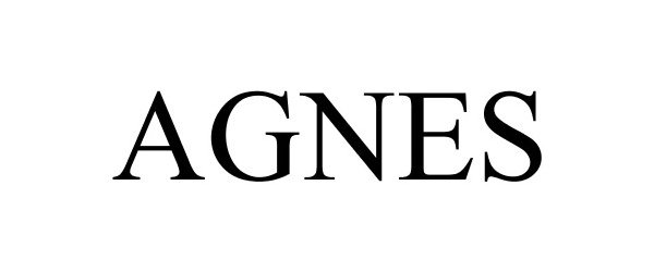 Trademark Logo AGNES
