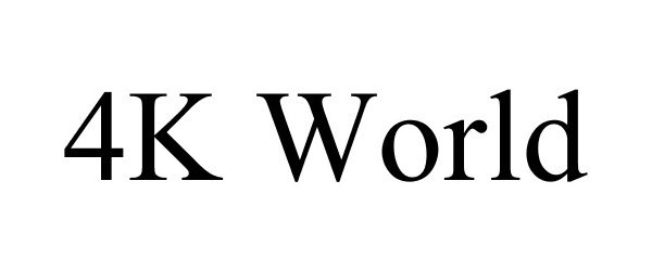 Trademark Logo 4K WORLD