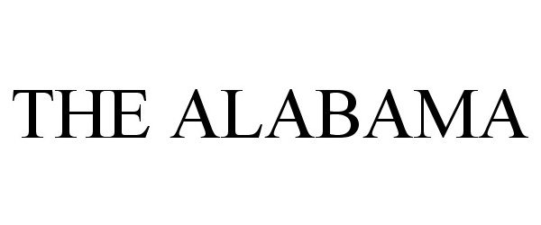 Trademark Logo THE ALABAMA