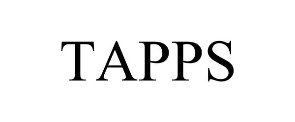 Trademark Logo TAPPS
