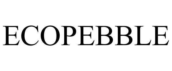 Trademark Logo ECOPEBBLE