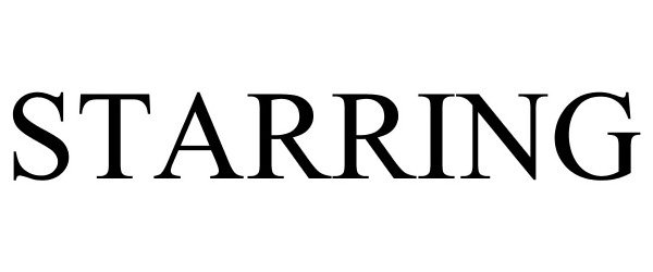 Trademark Logo STARRING