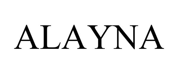 Trademark Logo ALAYNA