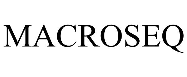 Trademark Logo MACROSEQ