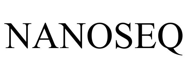 Trademark Logo NANOSEQ