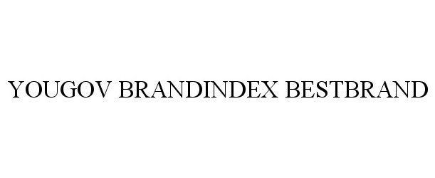 Trademark Logo YOUGOV BRANDINDEX BESTBRAND