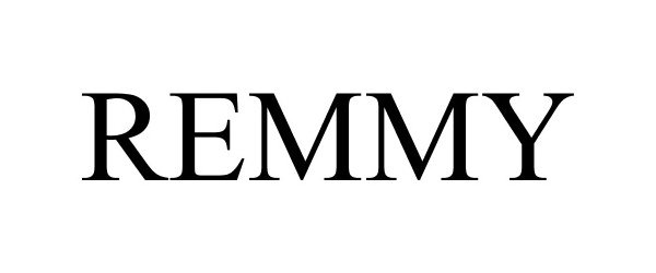 Trademark Logo REMMY