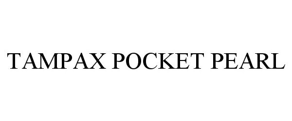  TAMPAX POCKET PEARL