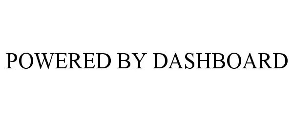  POWERED BY DASHBOARD