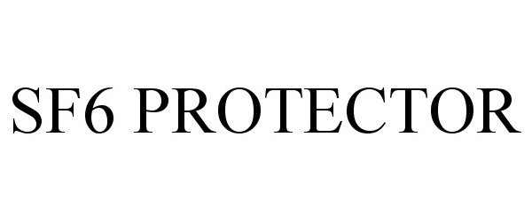 Trademark Logo SF6 PROTECTOR