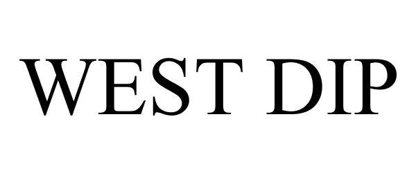 Trademark Logo WEST DIP