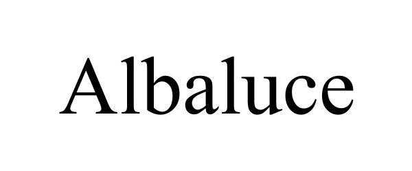 Trademark Logo ALBALUCE