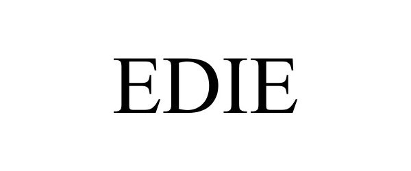 Trademark Logo EDIE